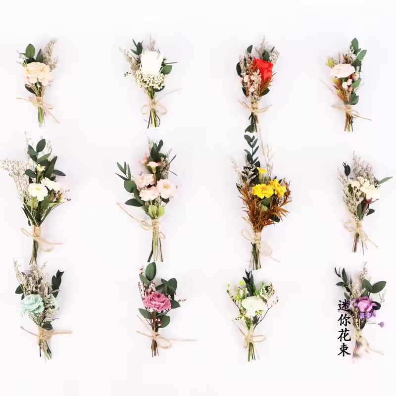 باقة زهور مجففة صغيرة / Mini dried flower bouquet