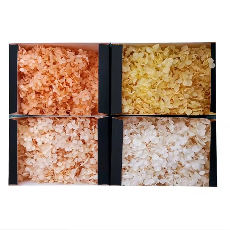 صندوق كوبية محفوظة للأعمال اليدوية / Preserved hydrangea DIY flower box